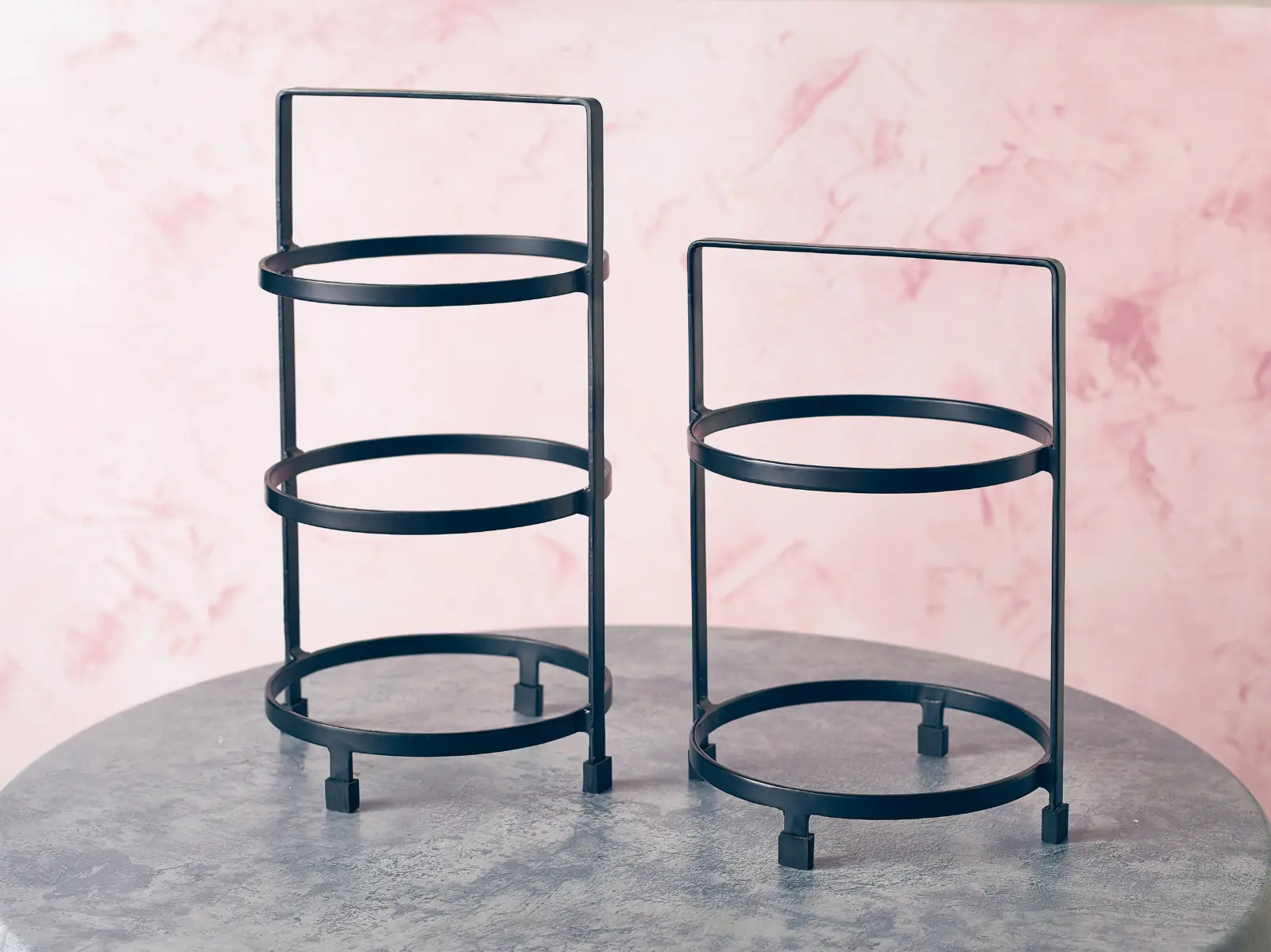 GenWare Three Tier Presentation Plate Stand 20.5cm - Image 2