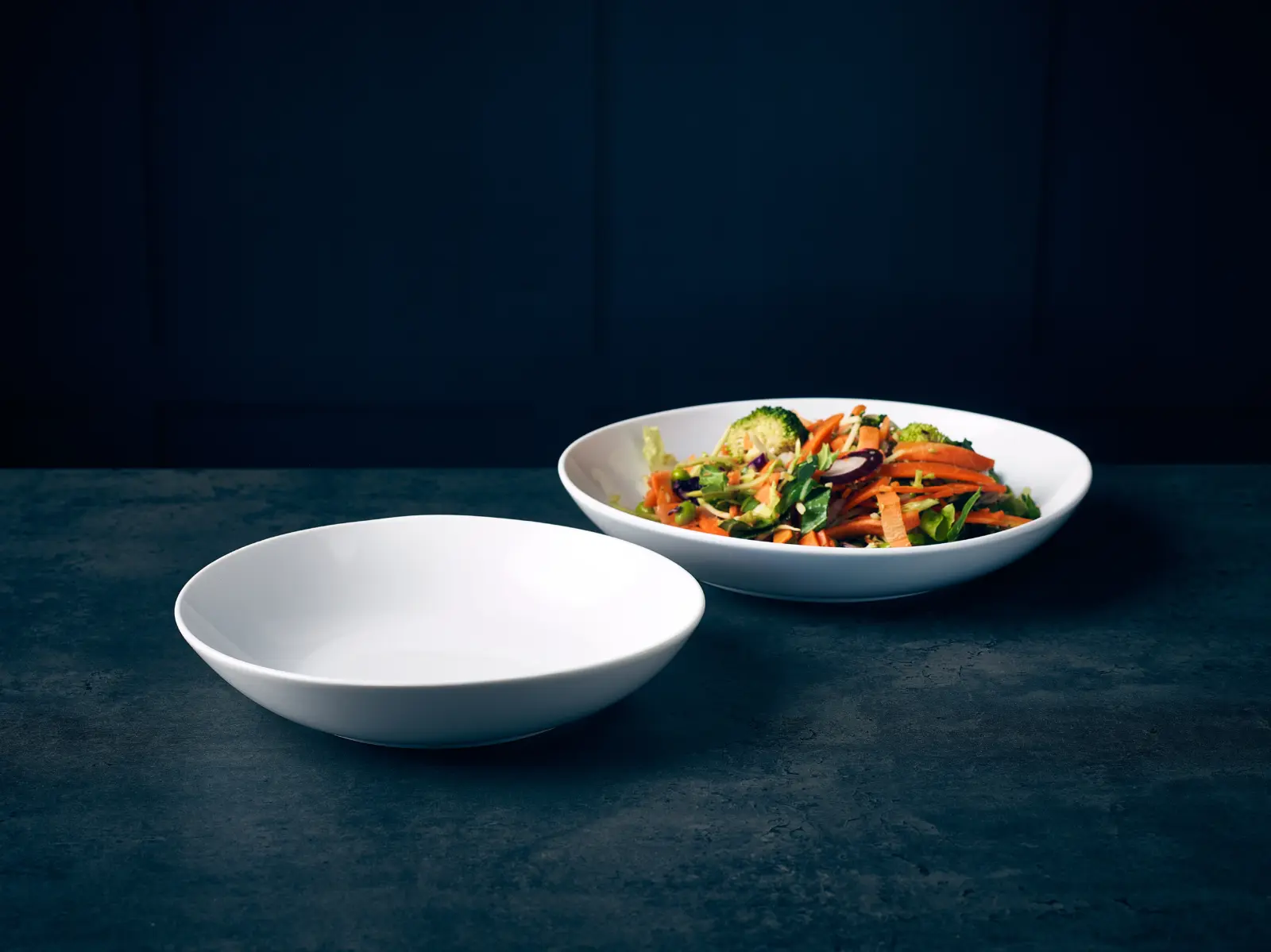 Incise Porcelain Soma Coupe Plate 19.5cm/ 7.5" - Image 2