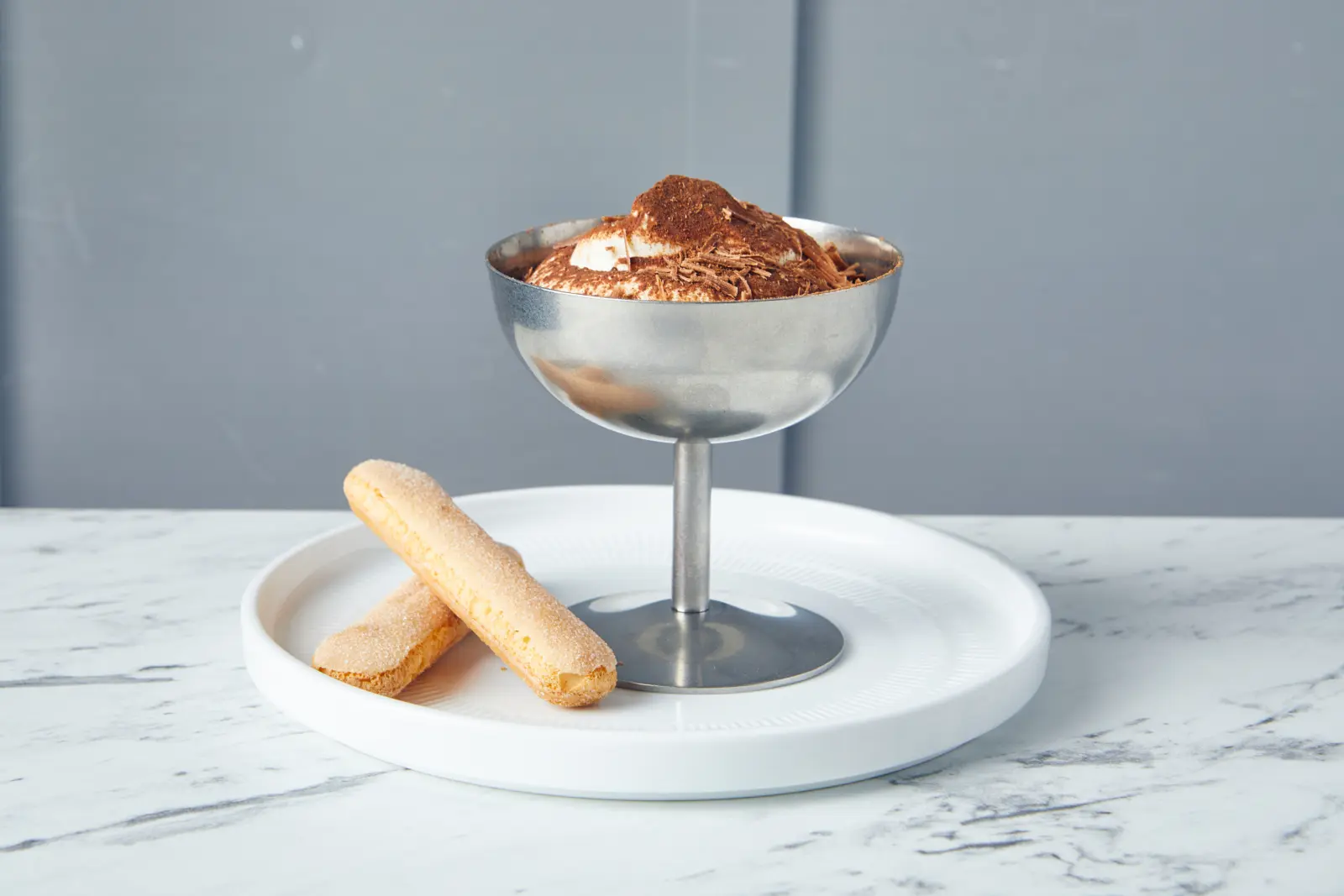 GenWare Vintage Steel Stemmed Sundae Cup 10cm - Image 2