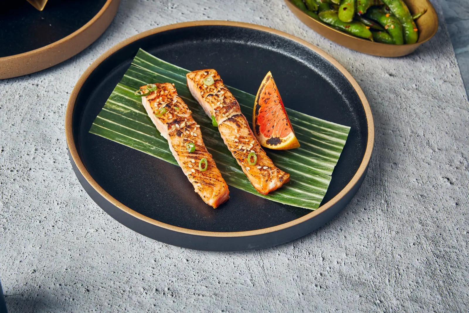 GenWare Kava Black Stoneware Presentation Plate 25cm - Image 4