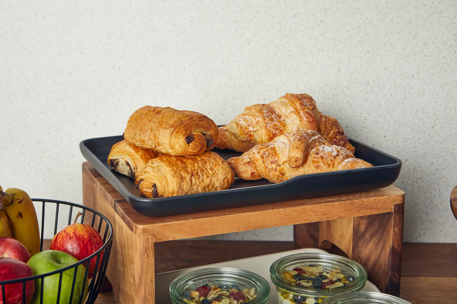 Black Copenhagen Melamine GN 1/2 Platter 32.5 x 26.5 x 3.5cm - Image 2
