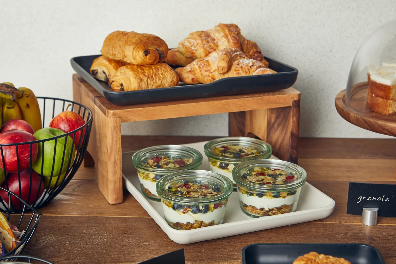 Black Copenhagen Melamine GN 1/2 Platter 32.5 x 26.5 x 3.5cm - Image 3