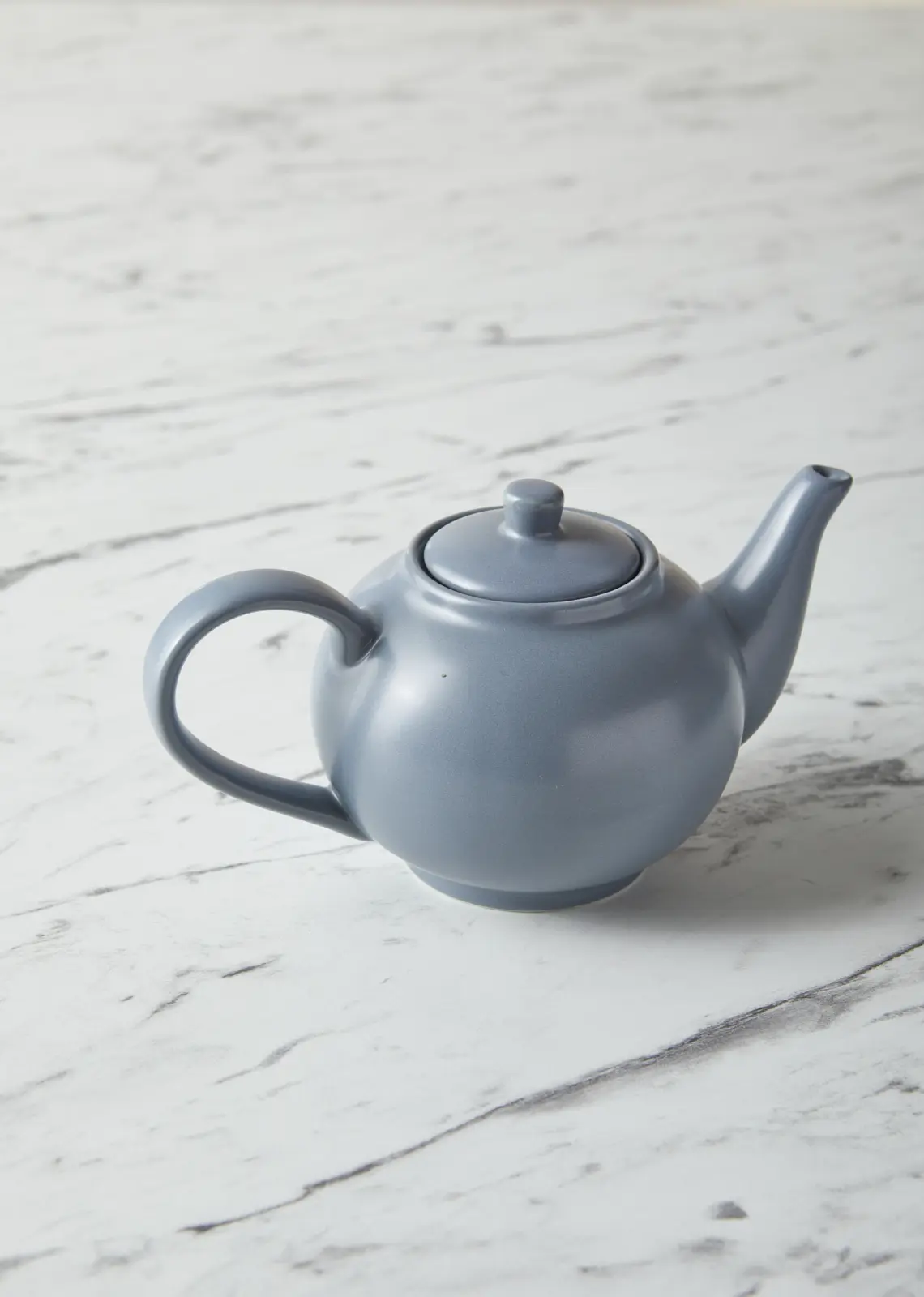 GenWare Porcelain Matt Grey Teapot 45cl/ 15.75oz - Image 3