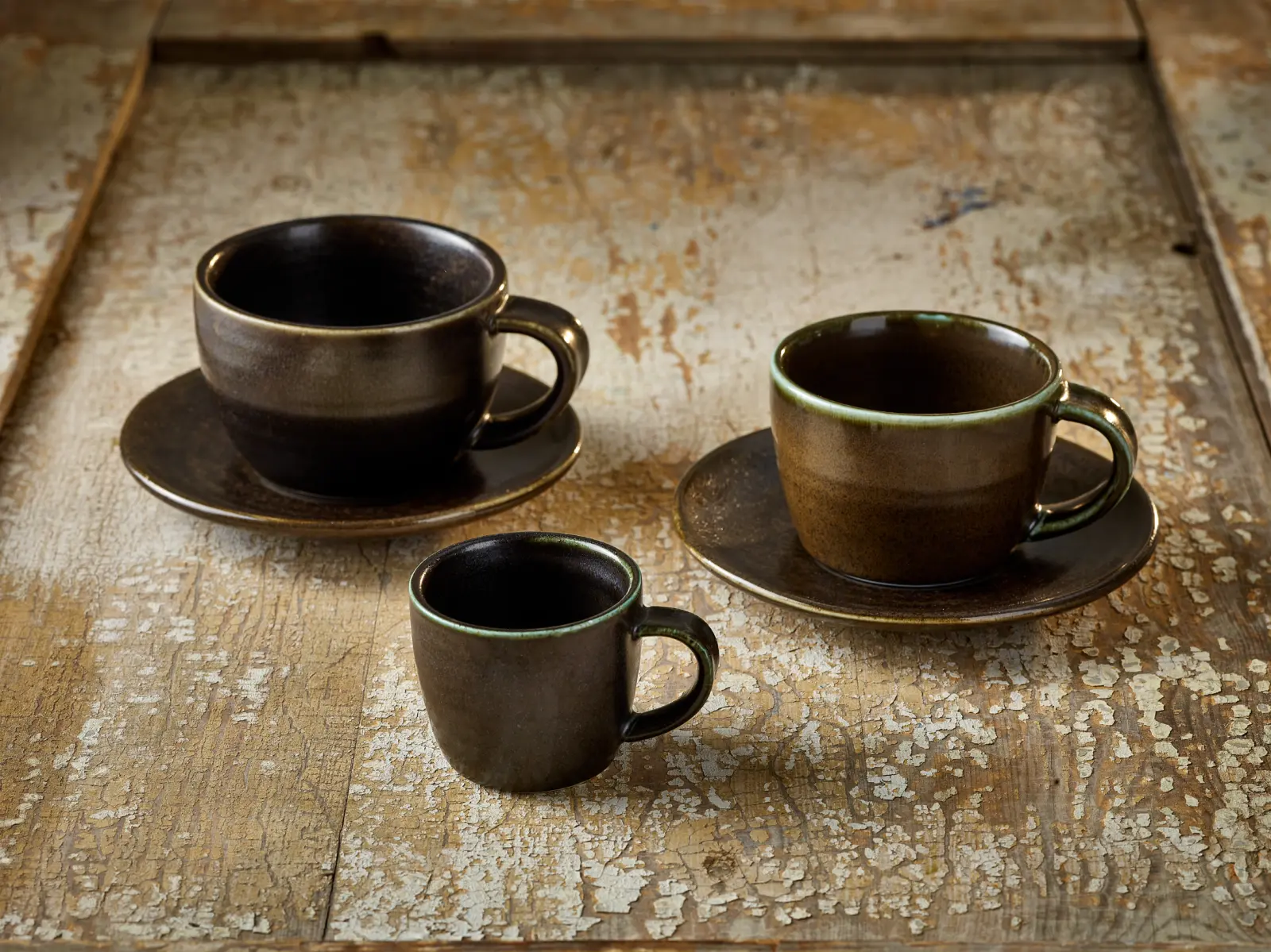 Terra Porcelain Black Coffee Cup 28.5cl/ 10oz - Image 2