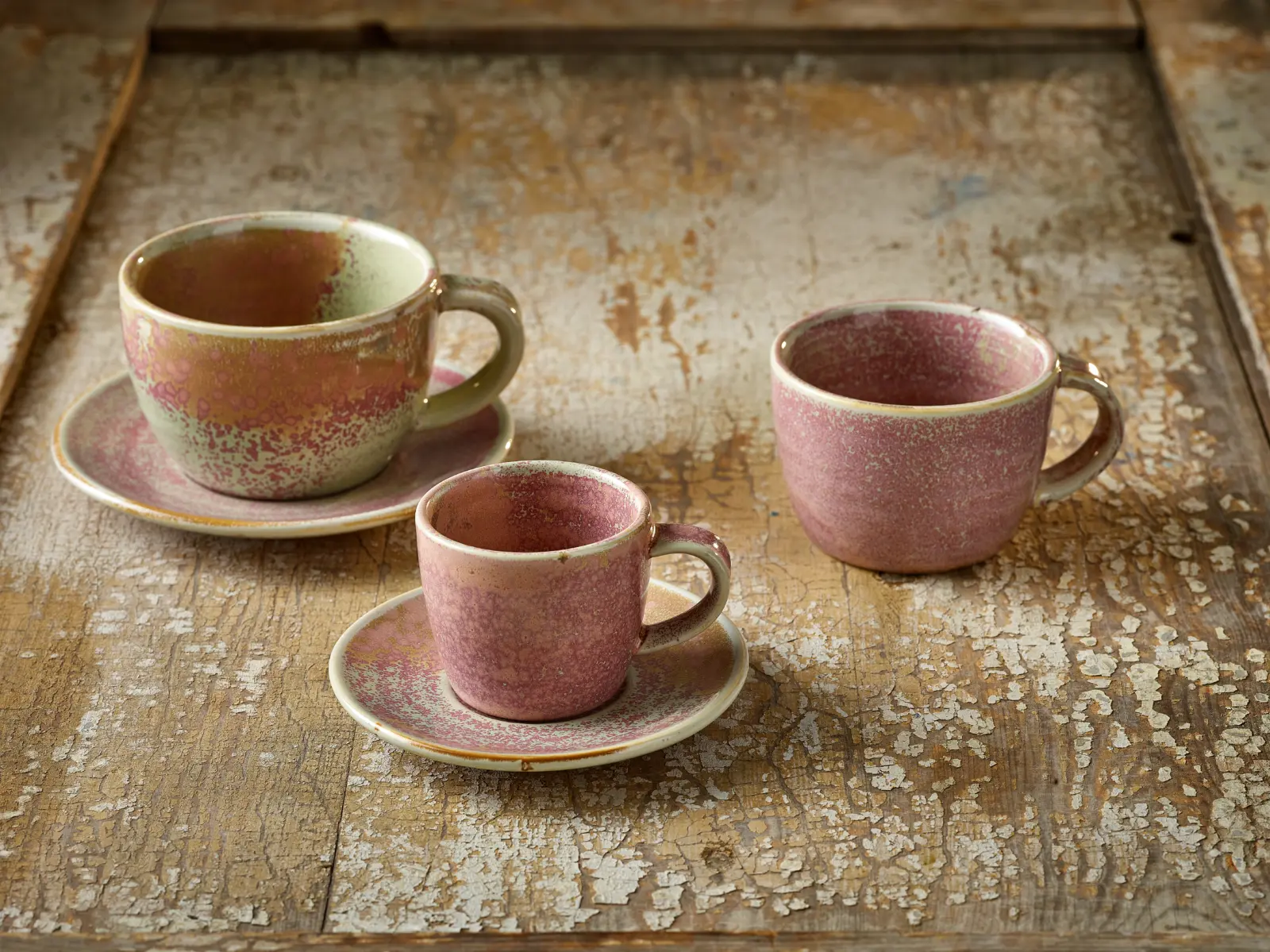 Terra Porcelain Rose Coffee Cup 28.5cl/ 10oz - Image 2