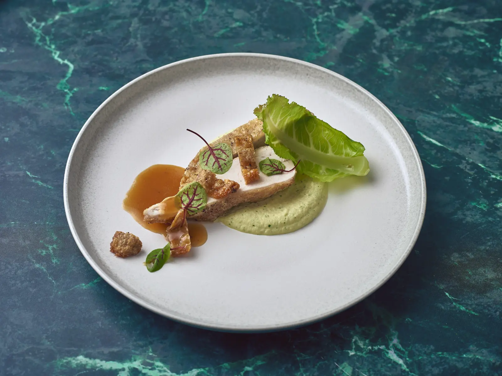 Sereno Porcelain Cirrus Coupe Plate 28.5cm - Image 2