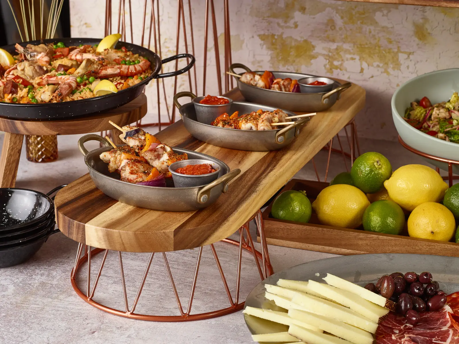 GenWare Copper Crown Buffet Riser 10cm - Image 3