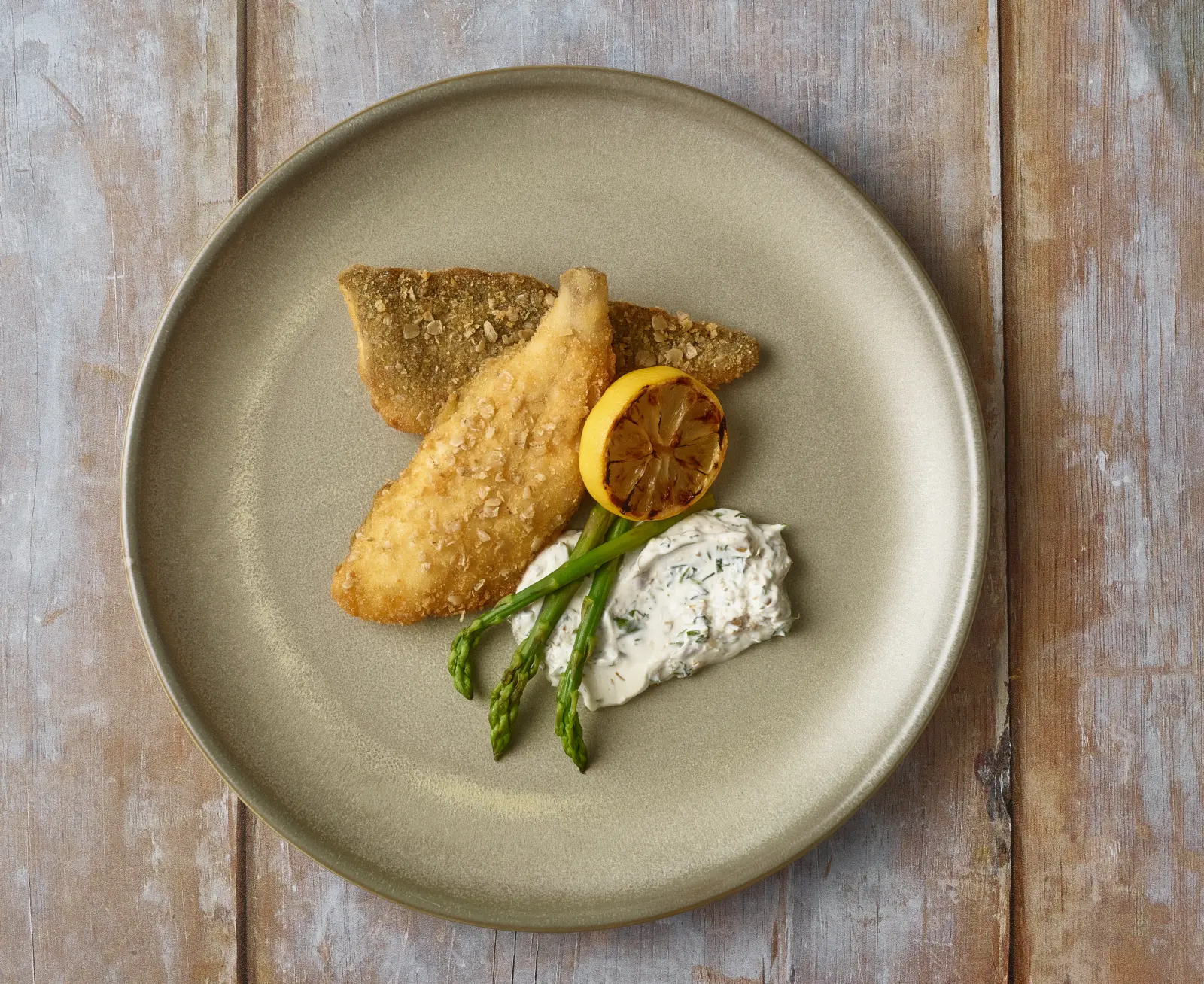 Terra Porcelain Matt Grey Coupe Plate 30.5cm - Image 2