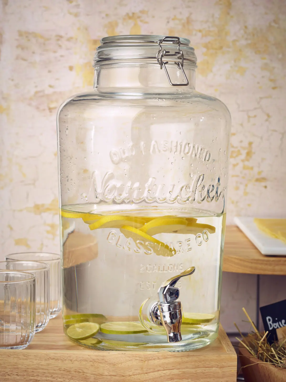 GenWare Glass Drink Dispenser 7.6L/ 267.5oz - Image 2