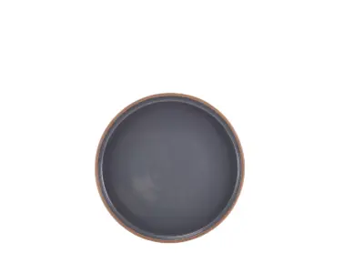 GenWare Kava Dark Grey Stoneware Presentation Plate 20cm