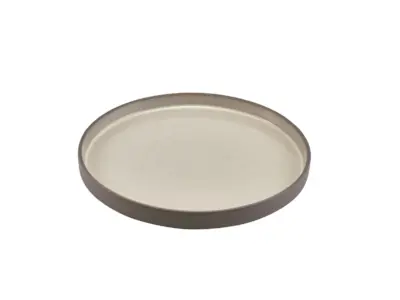 Kava Porcelain Grey Presentation Plate 25cm