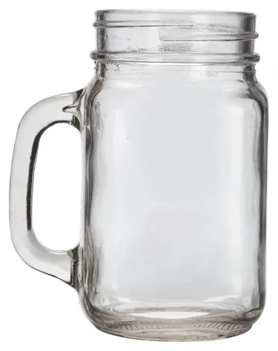 Genware Glass Mason Jar 64.5cl/ 22.7oz