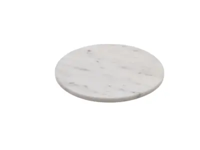 GenWare White Marble Platter 20.5cm Dia