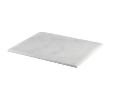 White Marble Platter 32x26cm GN 1/2