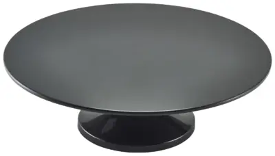 GenWare Melamine Black Cake Stand 33cm/ 13"