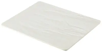 GenWare Melamine White Slate Effect Platter GN 1/2