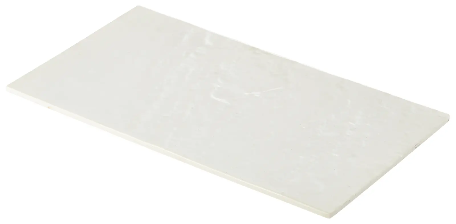 GenWare Melamine White Slate Effect Platter GN 1/3