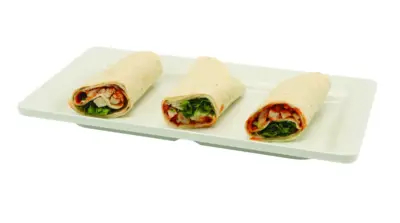 GenWare Melamine White Platter GN 1/3