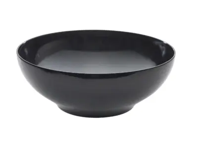 GenWare Melamine Black Round Buffet Bowl 35.5cm