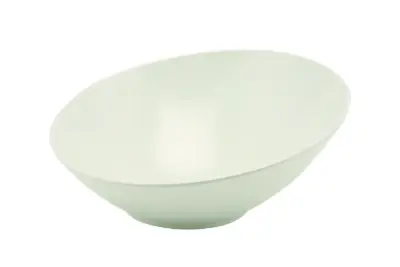 GenWare Melamine White Slanted Buffet Bowl 21cm