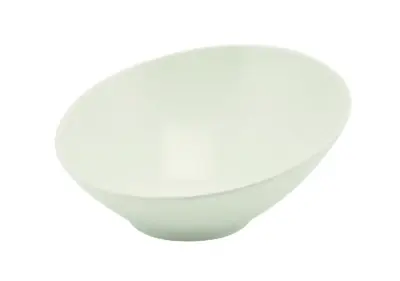 GenWare Melamine White Slanted Buffet Bowl 30cm
