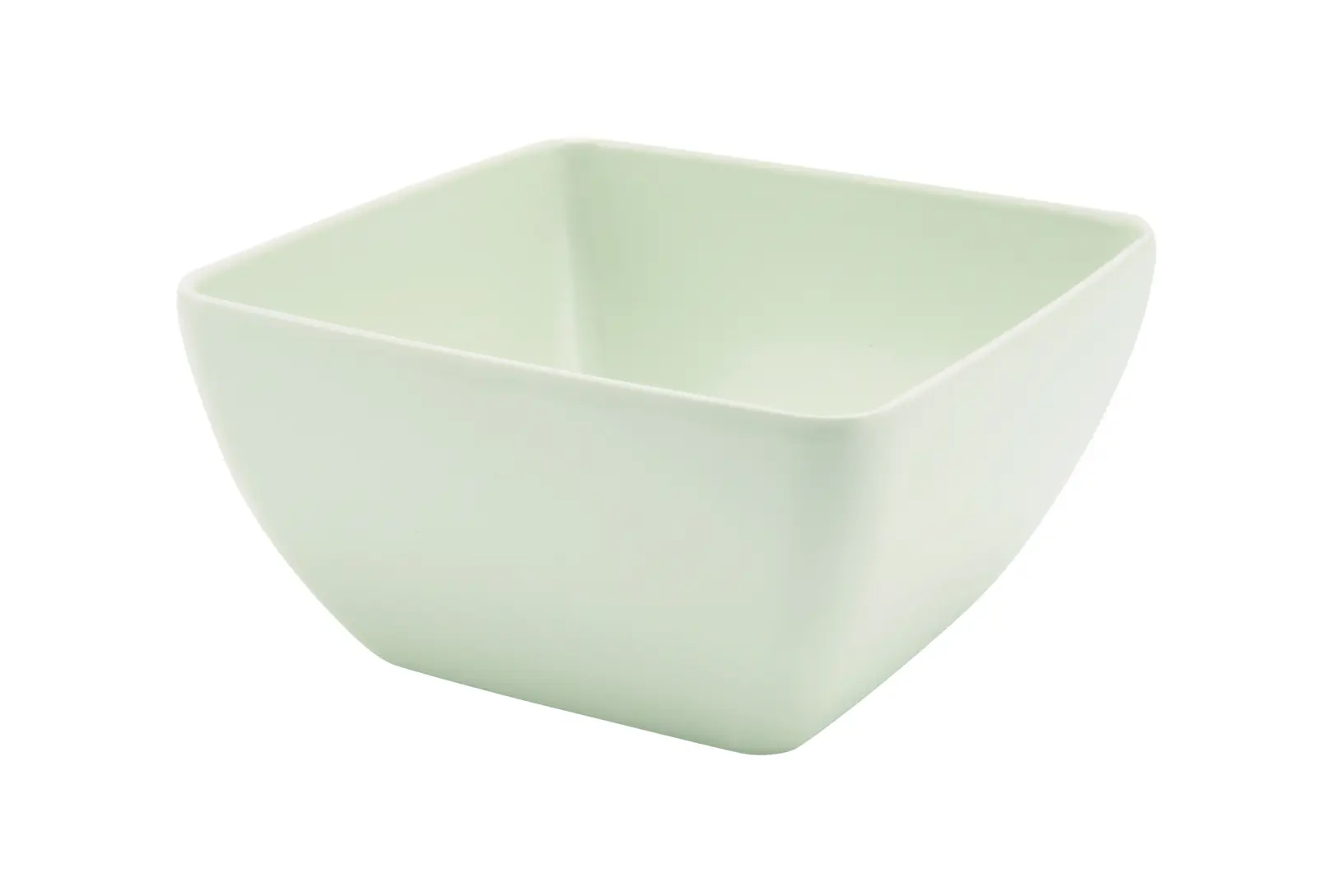 GenWare Melamine White Curved Square Bowl 12.5cm
