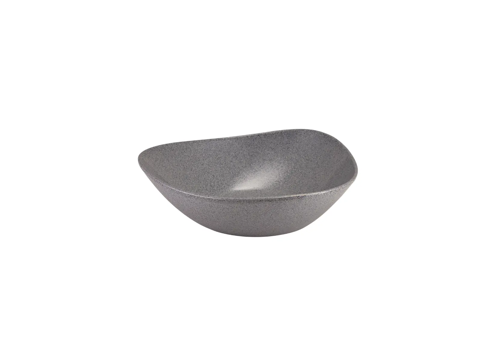 GenWare Melamine Grey Granite Triangular Buffet Bowl 28cm