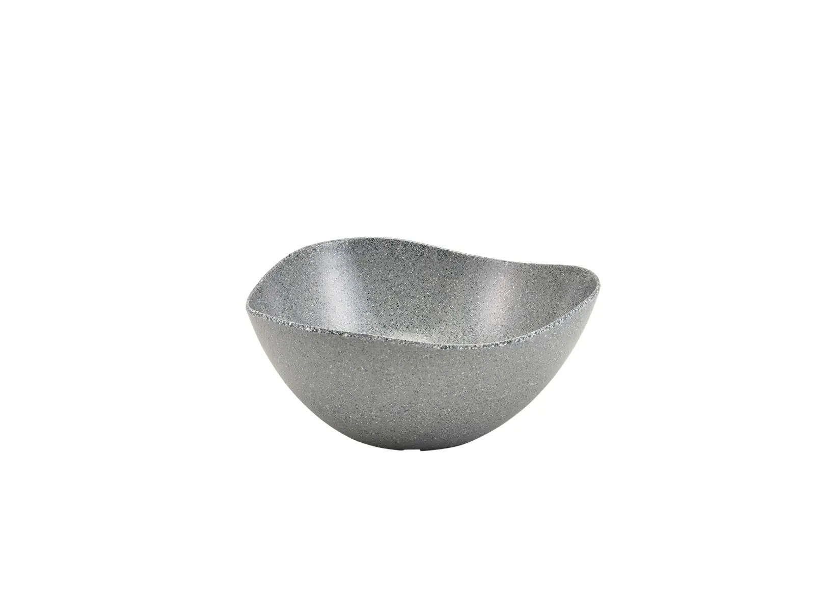 GenWare Melamine Grey Granite Triangular Buffet Bowl 28cm