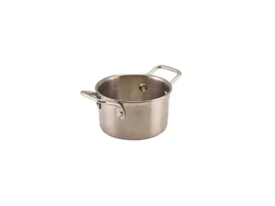 GenWare Mini Stainless Steel Casserole Dish 10 x 5.8cm
