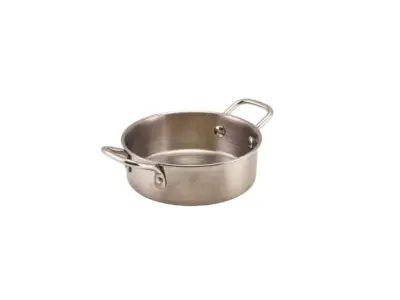 GenWare Mini Stainless Steel Casserole Dish 12.8 x 4.2cm