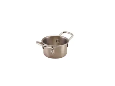 GenWare Mini Stainless Steel Casserole Dish 8.6 x 4.7cm