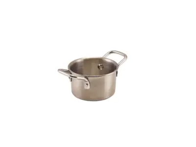 GenWare Mini Stainless Steel Casserole Dish 9.2 x 5.2cm