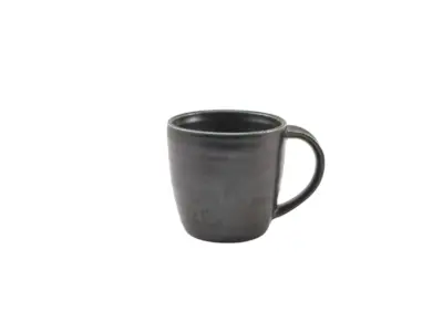 Terra Porcelain Black Mug 30cl/ 10.5oz