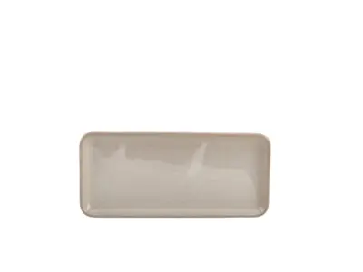 Antigo Porcelain Cinza Narrow Rectangular Platter 27 x 12.5cm