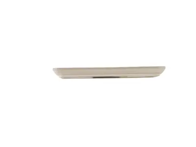 Antigo Porcelain Cinza Narrow Rectangular Platter 31 x 14cm