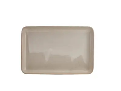 Antigo Porcelain Cinza Rectangular Platter 30 x 20cm