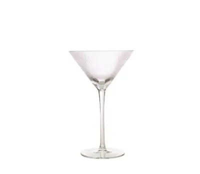 Senza Fluted Martini Glass 24.5cl/ 8.6oz