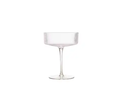 Senza Fluted Champagne Coupe Glass 29cl/ 10.2oz