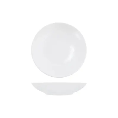 White Osaka Melamine Coupe Bowl 18.5 x 4cm