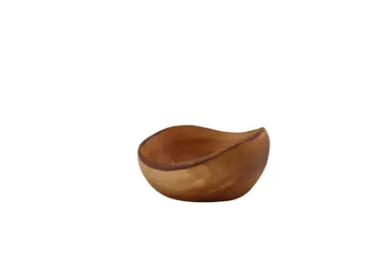 GenWare Olive Wood Rustic Bowl 13cm