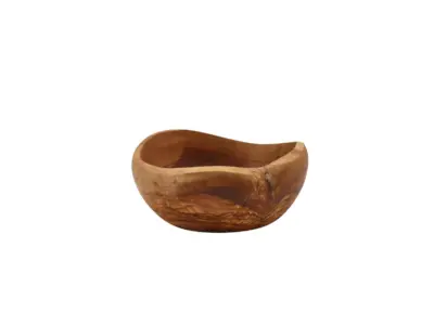 GenWare Olive Wood Rustic Bowl 15cm