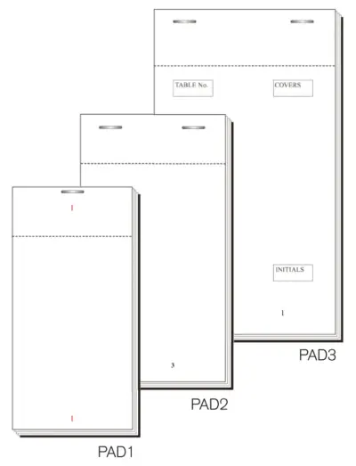 Order Pad 50 Sheet Dup Carbon 170X95mm Box 50