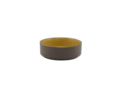 Kava Porcelain Yellow Presentation Bowl 13cm
