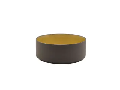 Kava Porcelain Yellow Presentation Bowl 15.5cm