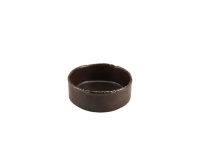 Roko Porcelain Cinder Black Presentation Bowl 13cm
