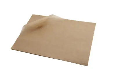 Greaseproof Paper Brown 25 x 20cm