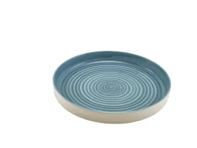 Miro Porcelain Blue Presentation Plate 26cm