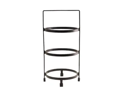 GenWare Three Tier Presentation Plate Stand 18cm