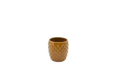 Genware Brown Pineapple Tiki Mug 40cl/ 14oz