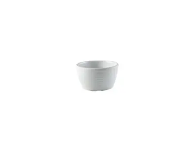 GenWare Melamine Matt White Ripple Ramekin 56ml/ 2oz